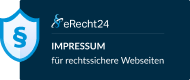 Siegel eRecht24 | Impressum für rechtssichere Webseiten